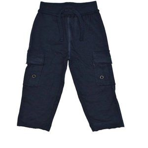 Mish Mish Navy Knit Cargo Pant